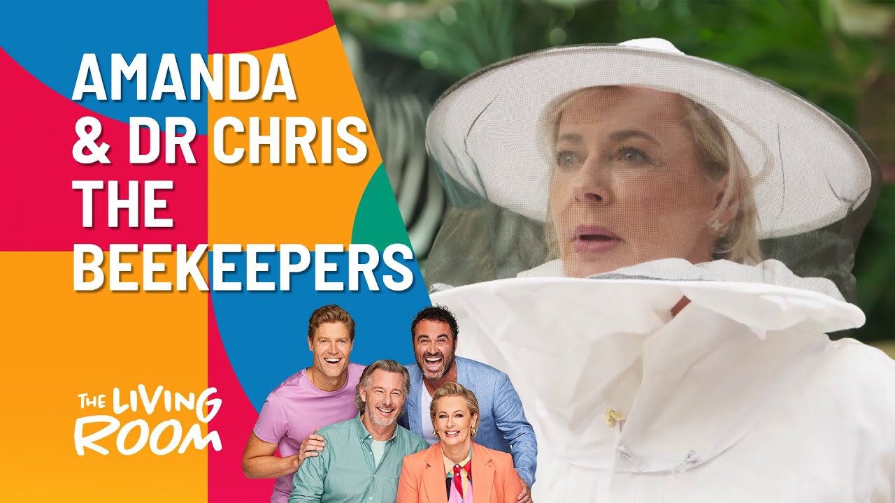 Amanda Keller And Dr Chris In The Honey Challenge | The Living Room | Channel 10