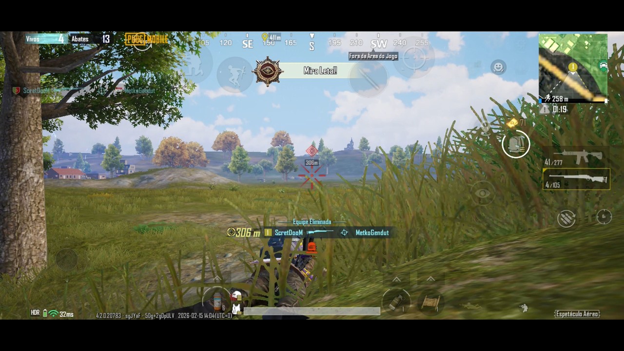 With M416 and M24, no Crew can Withstand all that Destruction at Skyhigh Spectacle