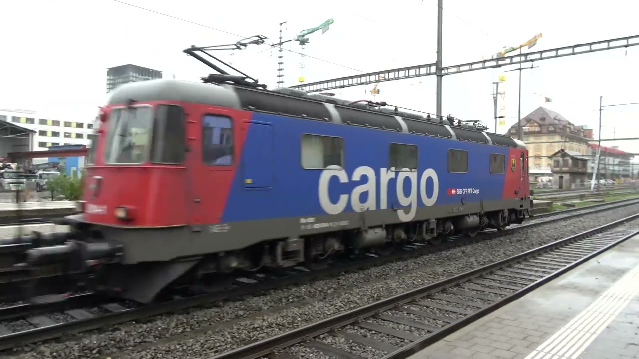 Trenes en Pratteln / Züge in Pratteln (08 10 2024)
