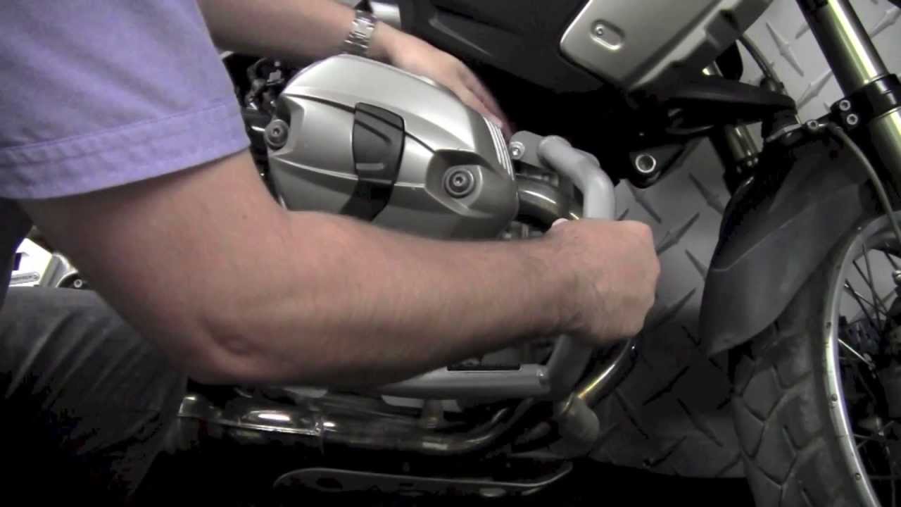 SW-Motech BMW R1200GS Rally Style Crash Bars Install