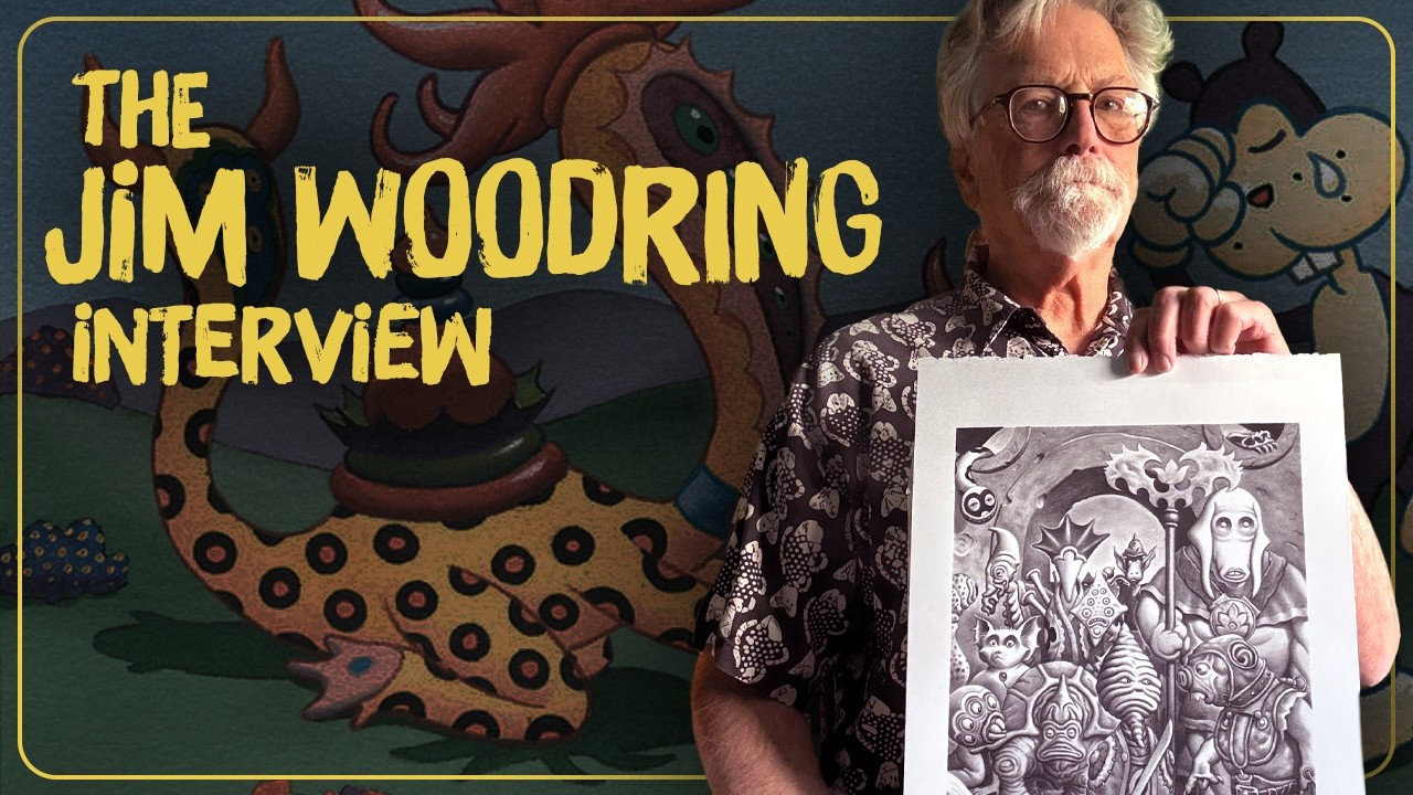 Jim Woodring On Creating Surrealist Art In Comics, Working With Gil Kane & Jack Kirby!