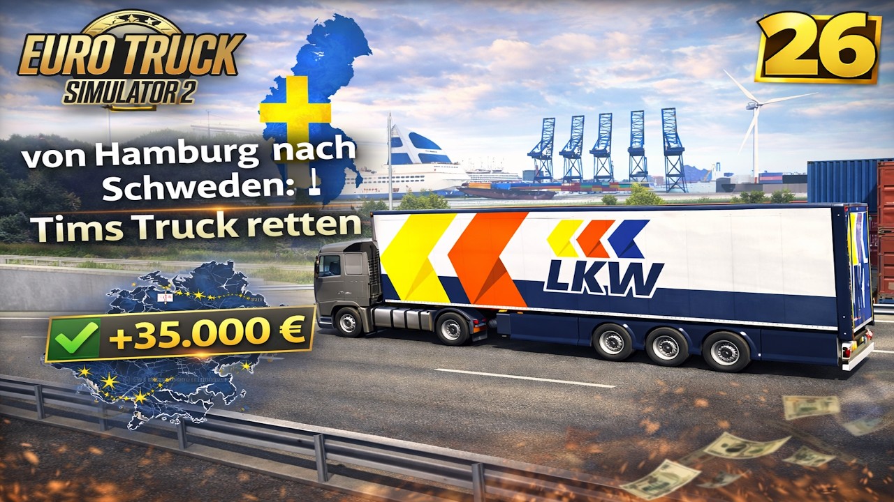 Euro Truck Simulator 2 | #26 – KEIN ZURÜCK 🚛❄️ | Alles für Tims Truck