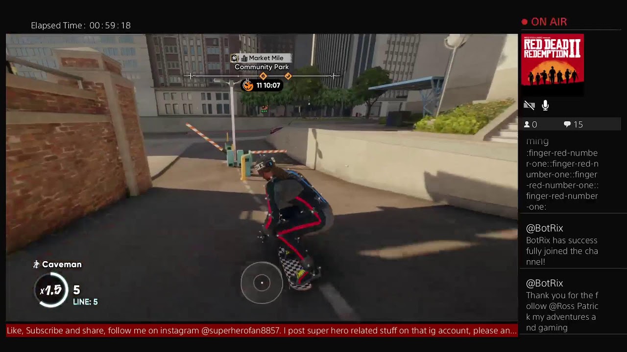 Playing Skate. N chillin