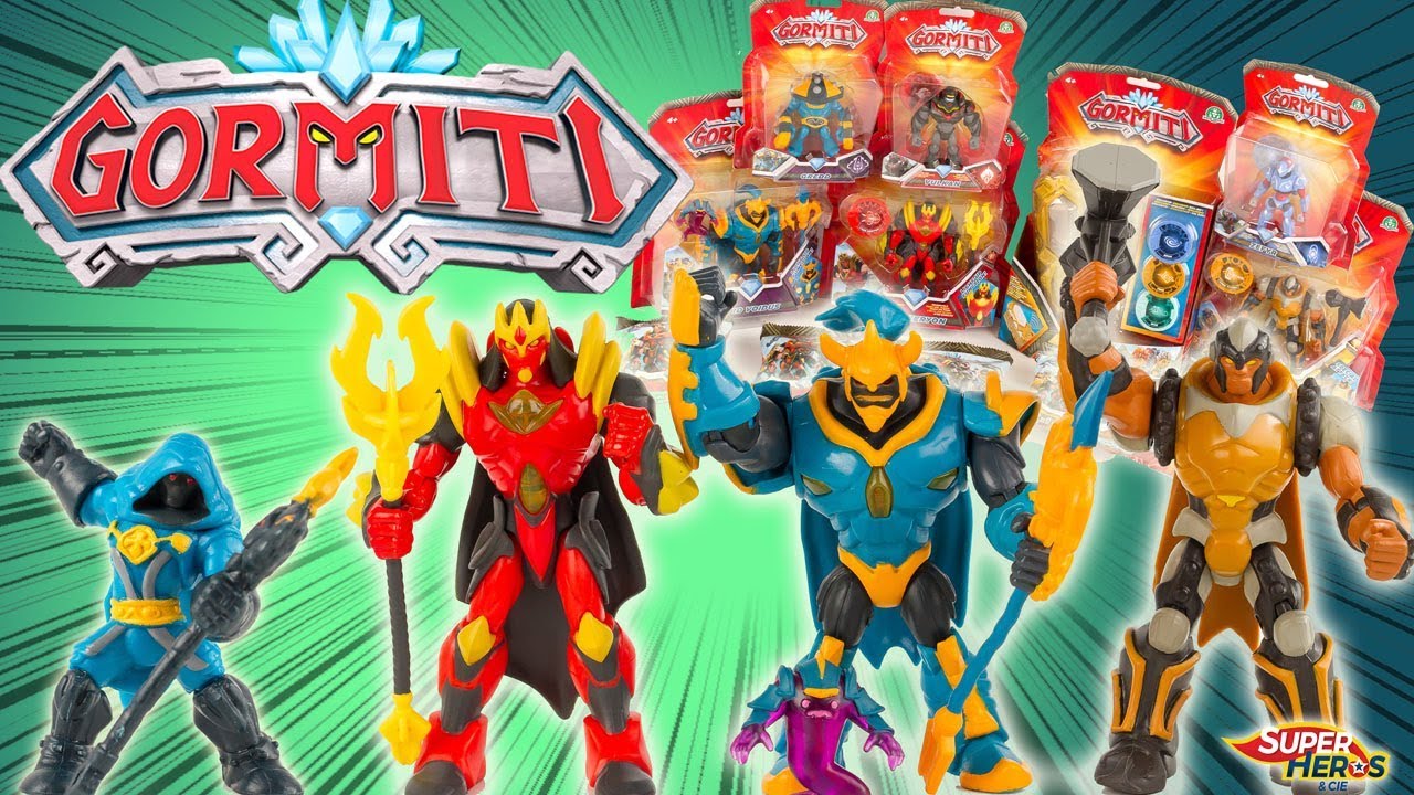 GORMITI sont de retour Les nouvelles figurines arrivent et elles sont Top! Noel 2019 Giochi Preziosi