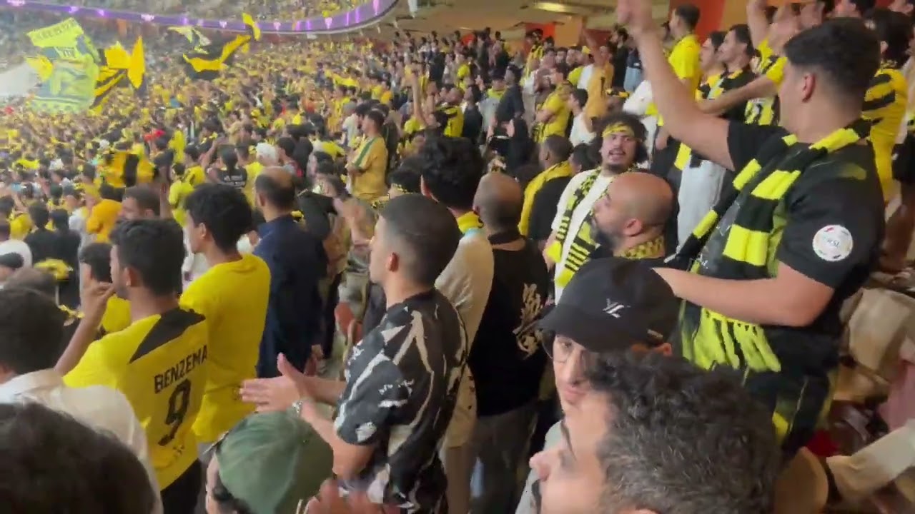 جماهير الاتحاد أمام الغرافة 