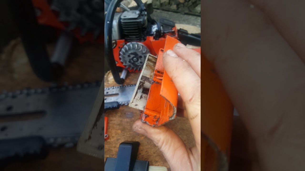 Sachs Dolmar 133 Vintage Classic 85cc German Chainsaw. Starting and overview. Sadly a noisy engine.