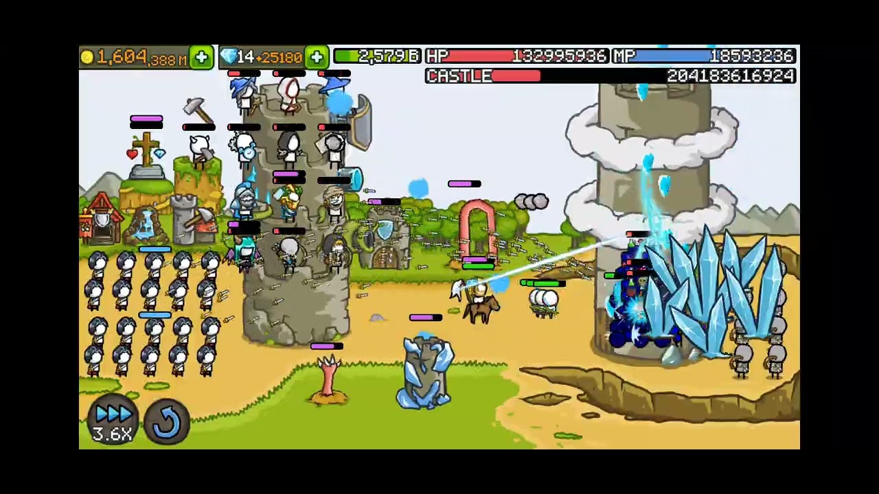 성키우기 무한식민지 220,000레벨 GrowCastle Infinite Town Level 220k