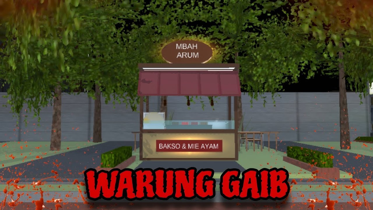 WARUNG GAIB || HORROR MOVIE SAKURA SCHOOL SIMULATOR