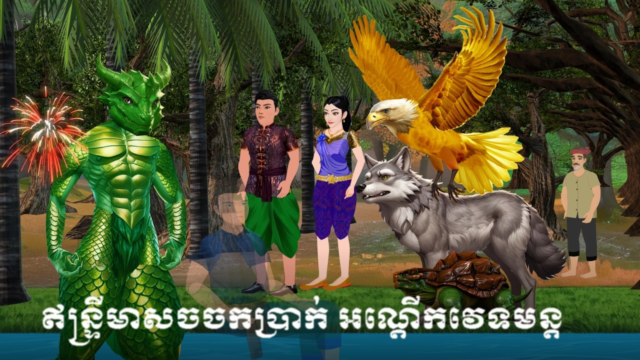 រឿង ឥន្រ្ទីមាសចចកប្រាក់ អណ្តើកវេទមន្ត ១រឿងចប់ S.Nitean