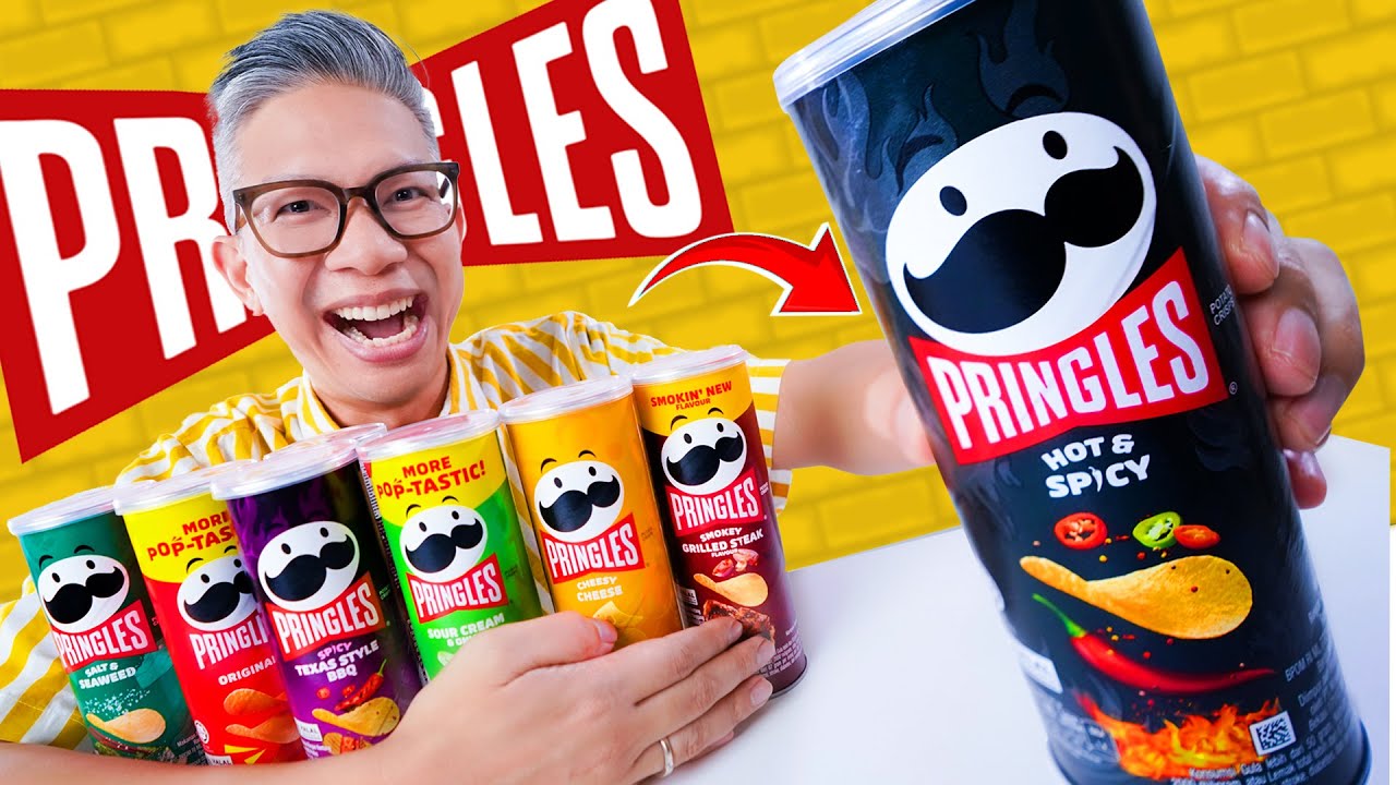 KITA NYOBA PRINGLES SEMUA RASA!!