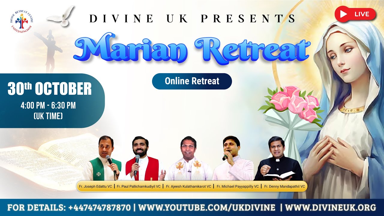 (LIVE) Marian Retreat (30 October 2025) Divine UK