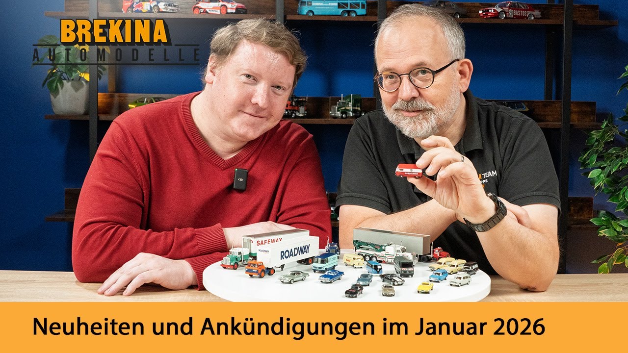 BREKINA Neuheiten Januar 2026 &ndash; Highlights im Ma&szlig;stab 1:87!
