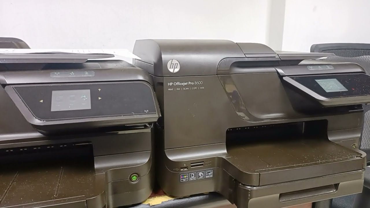 HP Officejet Pro 8600 Paper Jam error رسالة غير صحيحة