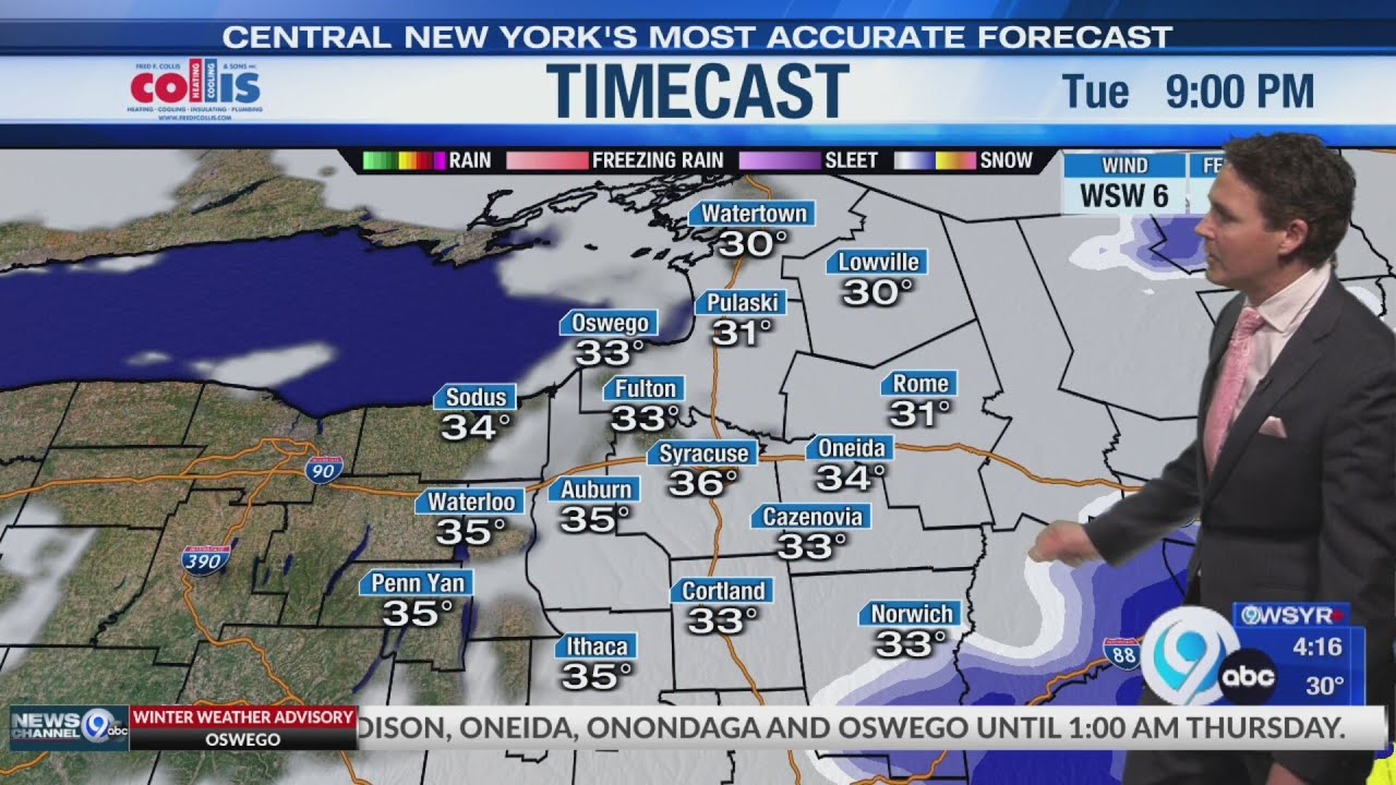 Storm Team Forecast: 4PM Tuesday 2-10-26