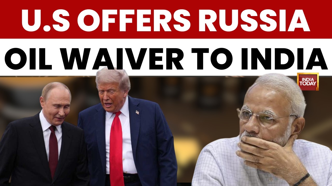 US Offers India 30-Day Russian Oil Waiver Amid Iran War, Hormuz Shipping Crisis