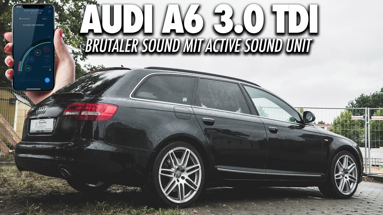 BRUTALER SOUND DANK SOUNDGENERATOR - Audi A6 3.0 TDI | Active Soundmodul - Cete Automotive