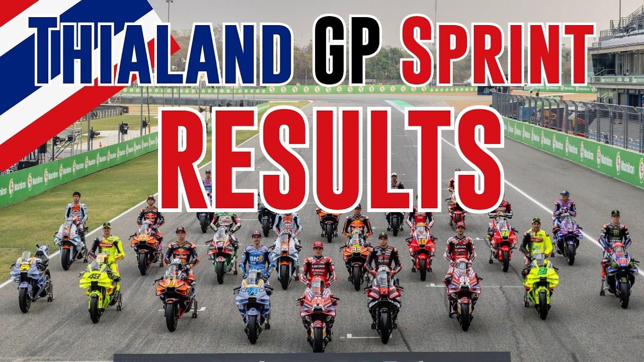 Результаты спринтерской гонки Гран-при Таиланда | Новости MotoGP 2026