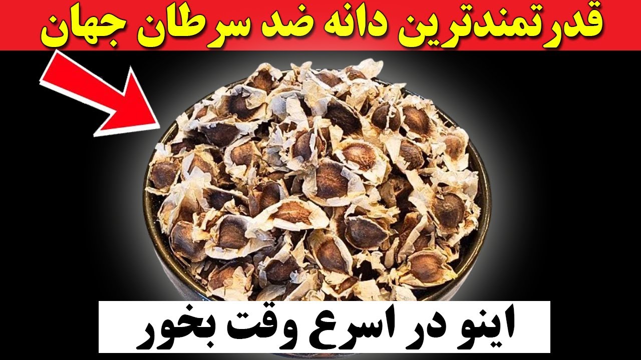 قدرتمندترین دانه ضد سرطان جهان !‌ شرکت‌های بزرگ داروسازی نمی‌خواهند شما این را بدانید!