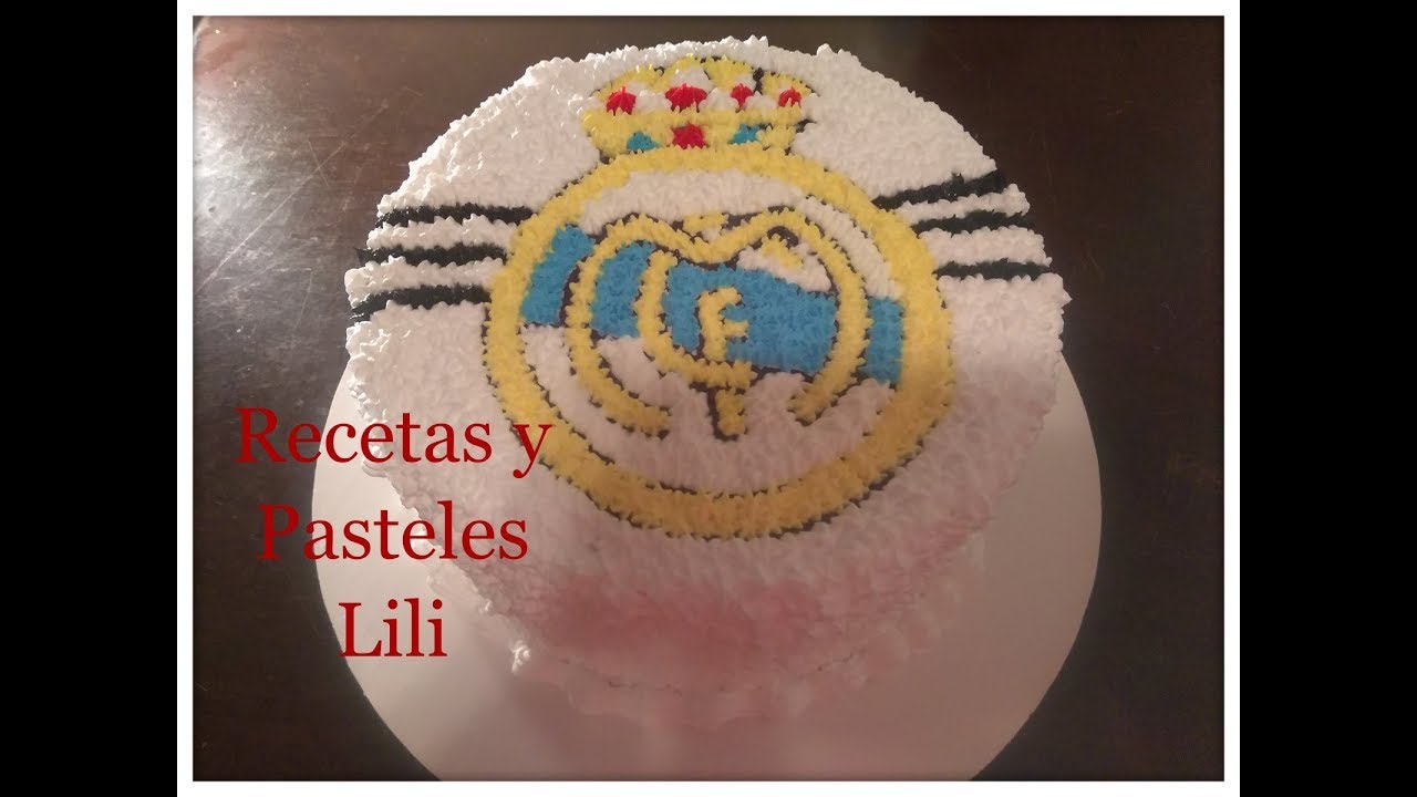 Decoración Pastel del Real Madrid