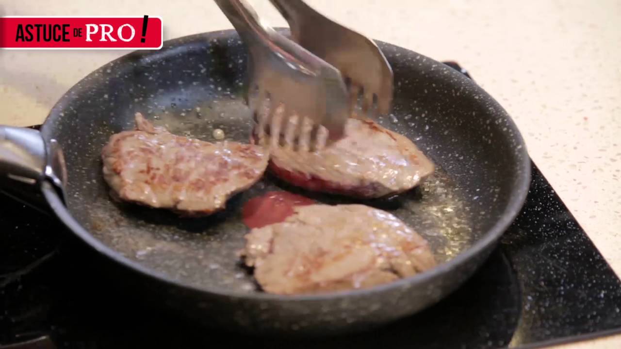 Astuce de Pro - Cuisson et détente d'un steak