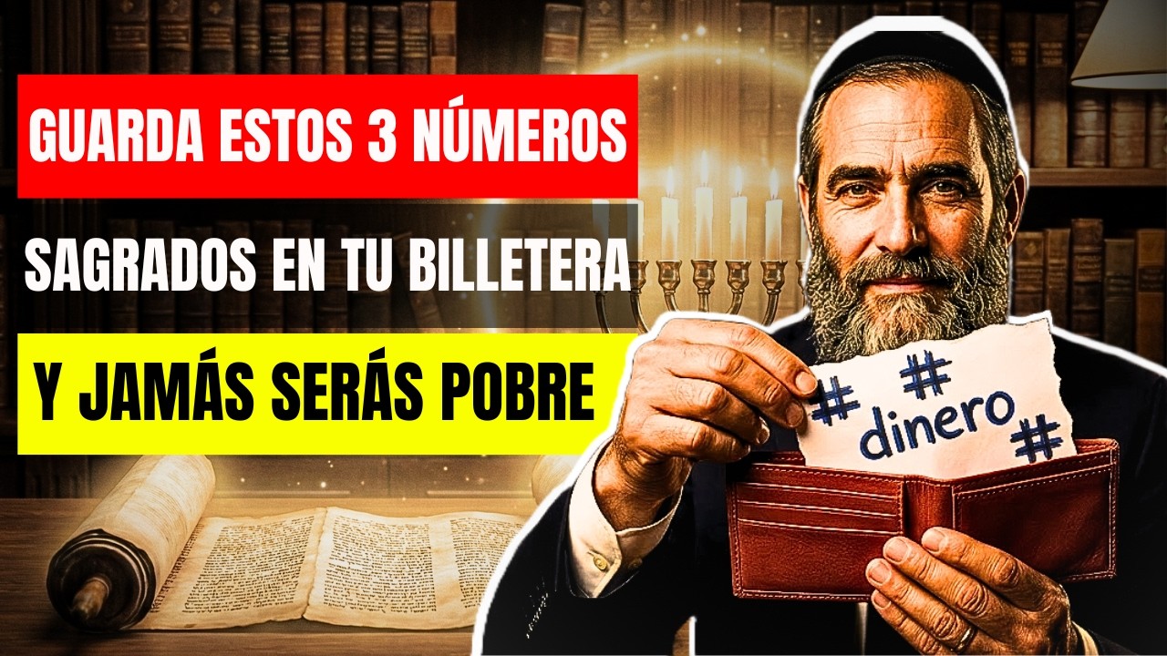 Tres NÚMEROS CABALÍSTICOS que los MILLONARIOS JUDÍOS siempre Usan para ATRAER RIQUEZA en DÍAS
