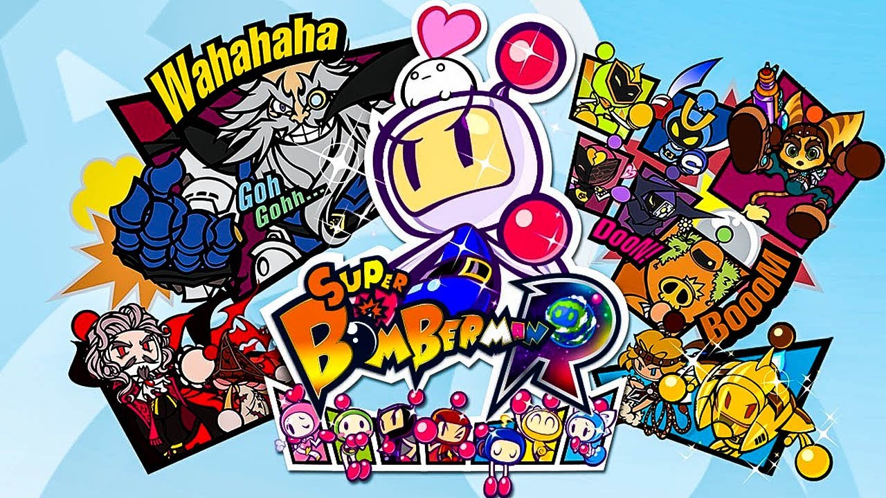 Super Bomberman R | Local Team Battle (8 Players) | Mimi Bomber (Kaaos) vs Everyone (Strong CPU)