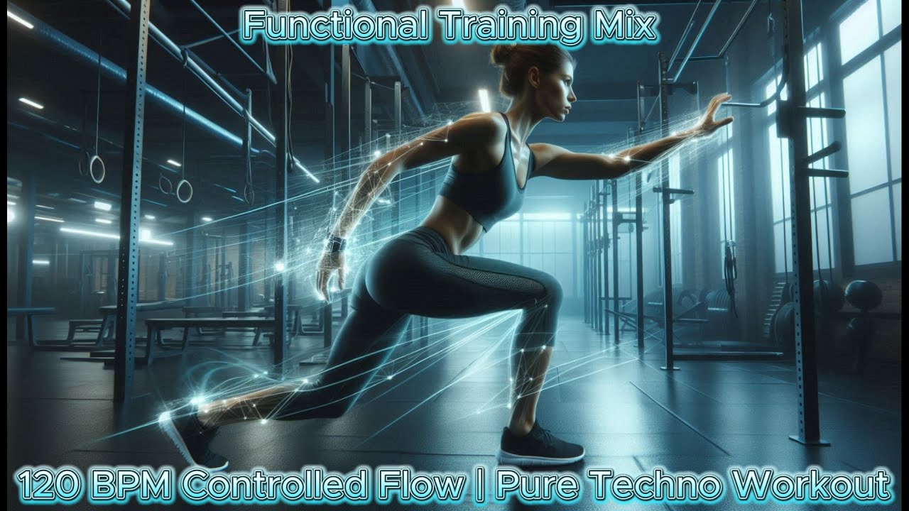 🔵Functional Training Mix – 120 BPM Controlled Flow | Pure Techno Workout