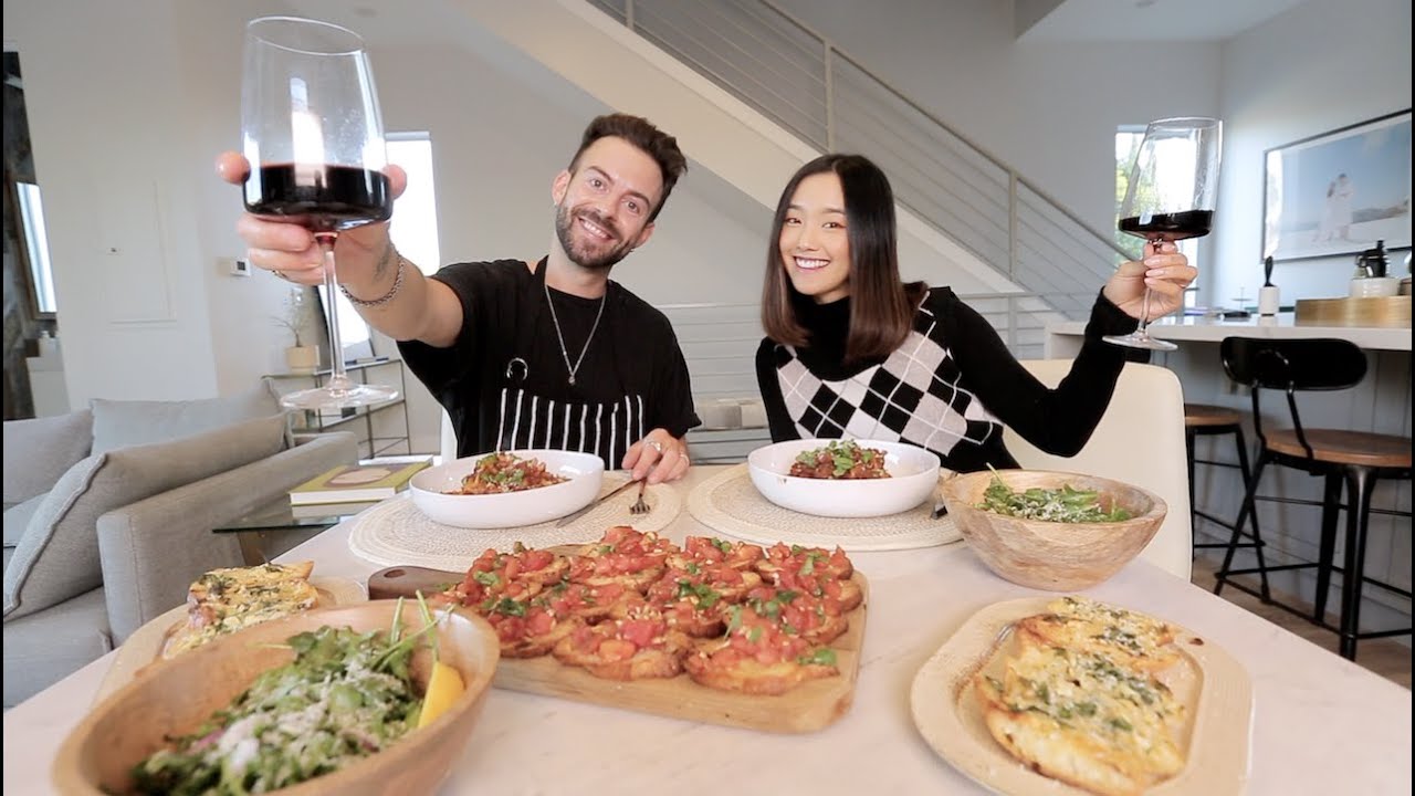 WHAT'S FOR SUPPER? | An Italian Inspired Feast w/ Easy Homemade Pasta