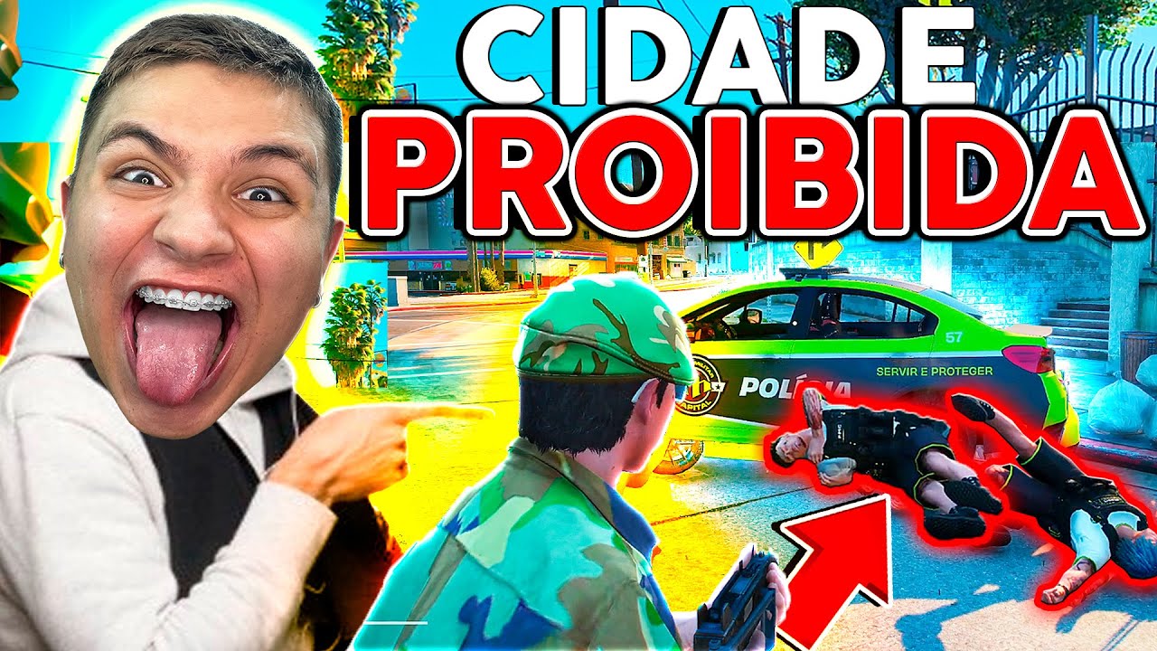 DESTRUÍ A POLlClA da CIDADE PROIBIDA 😱 (Paulinho o LOKO)