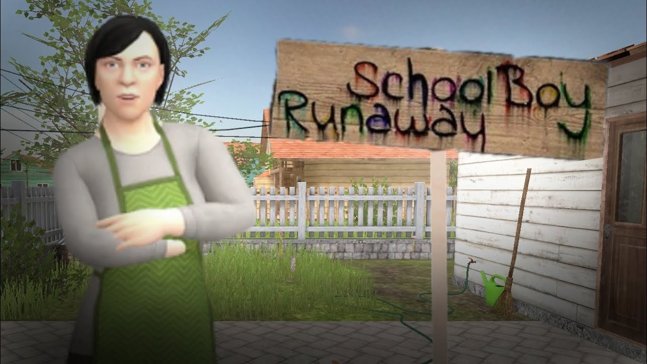 😱СБЕЖАЛ ЧЕРЕЗ ВОРОТА В СКУЛБОЙ РАНЭВЭЙ! Прошёл 1 и 2 концовки! | Schoolboy Runaway | #schoolboy