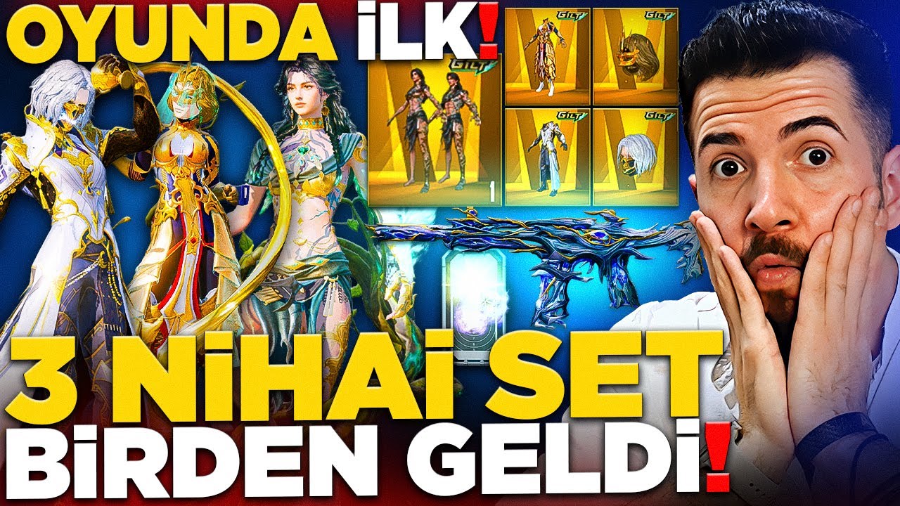 OYUNDA İLK!! YENİ 3 TANE NİHAİ SET VE 7 SEVİYE HONEY BADGER GELDİ!! (13.000 UC!) | PUBG Mobile