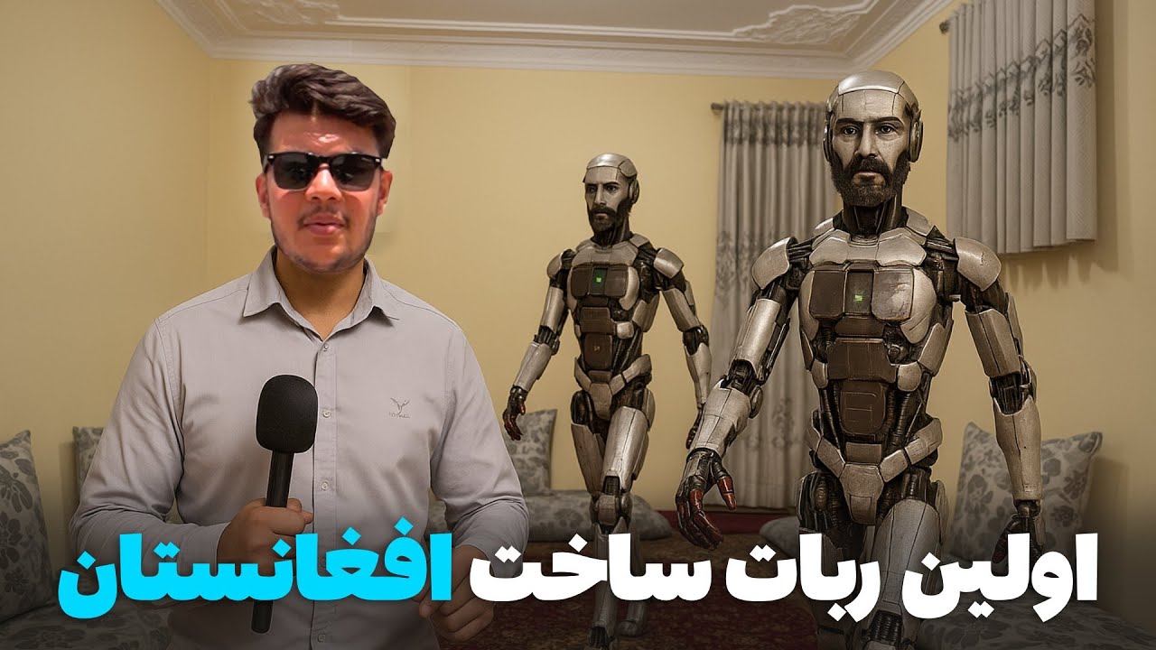 گزارش ویژه از اولین ربات ساخته شده در افغانستان با توانایی های باورنکردنی