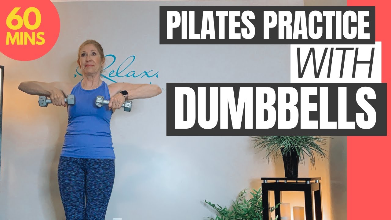 PILATES FULL BODY STRENGTH WORKOUT | 1HR At Home Live Pilates with Weights