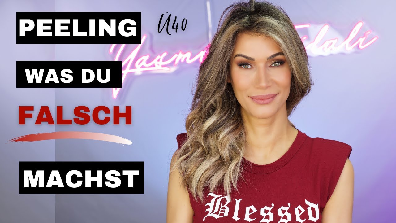 PEELING WAS DU FALSCH MACHST ! Und alles über Fruchtsäurepeelings AHA, BHA, Milch und Mandelsäure