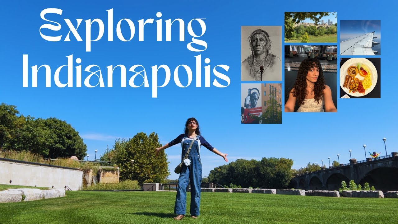 My First Solo Trip To Indianapolis | Travel Vlog