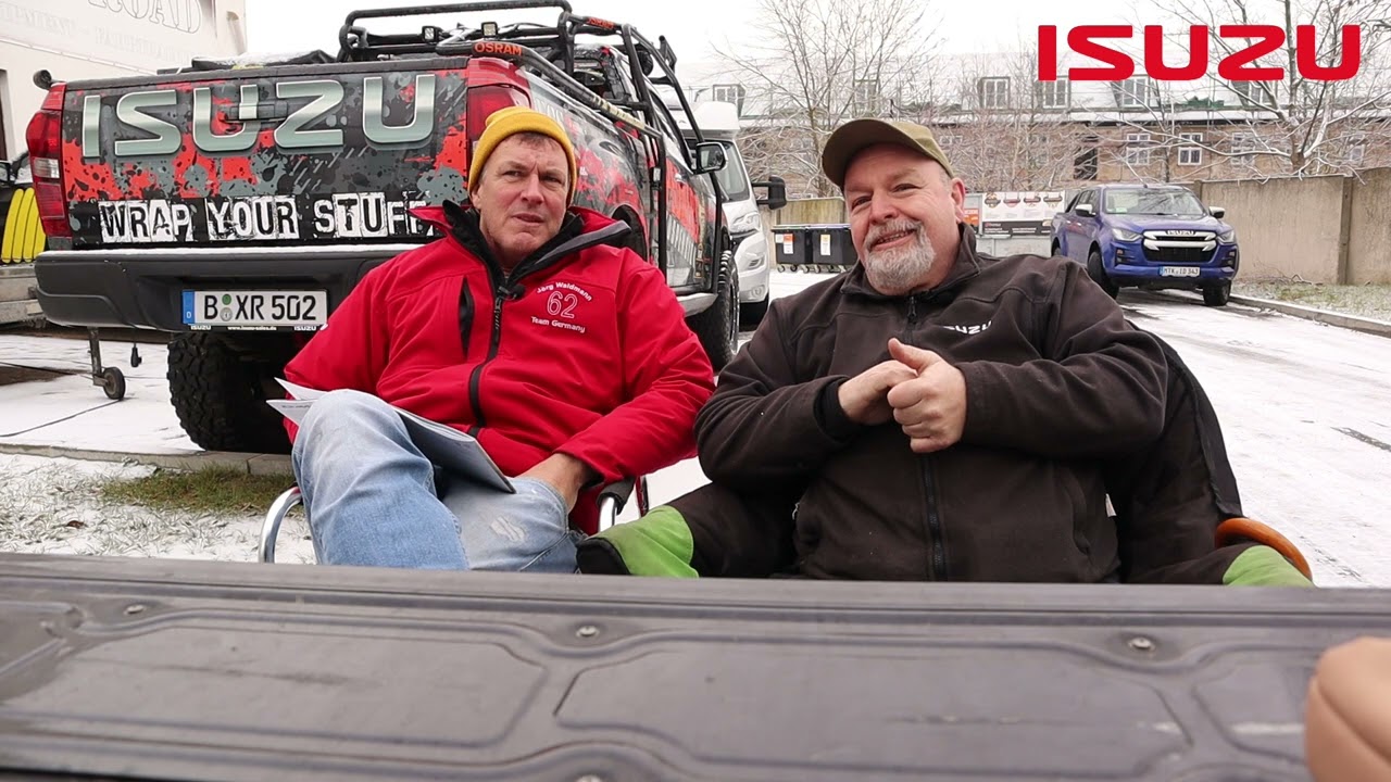 ISUZU D-MAX Nordkap Challenge - Im Winter mit dem serienmäßigen D-MAX zum Anfang der Welt.