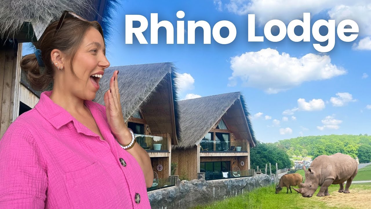 WE STAYED OVERNIGHT IN A RHINO ENCLOSURE | LUXURY RHINO LODGE DAY 1