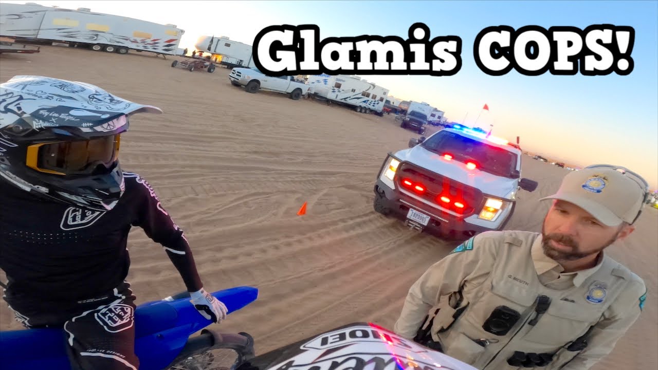 Glamis Dunes COPS Got Us (New Years 2024) - Buttery Vlogs Ep227