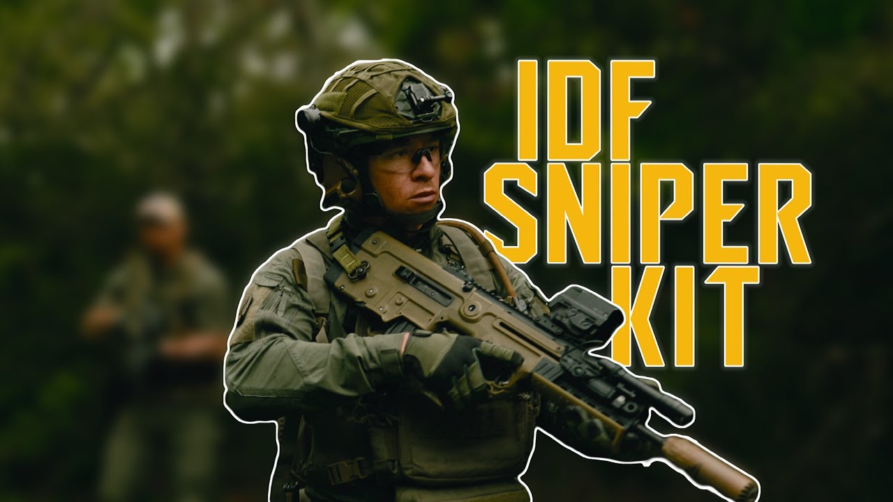 Israeli Special Forces Sniper Kit Breakdown