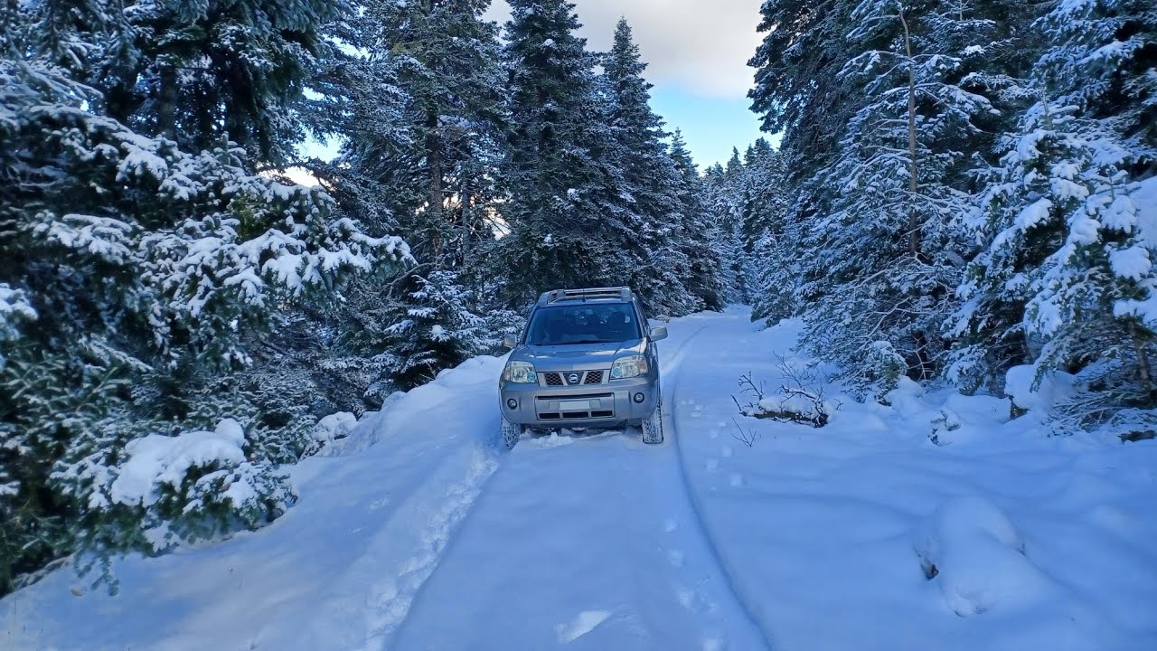Winter in Mount Ntourntouvana ( Penteleia )