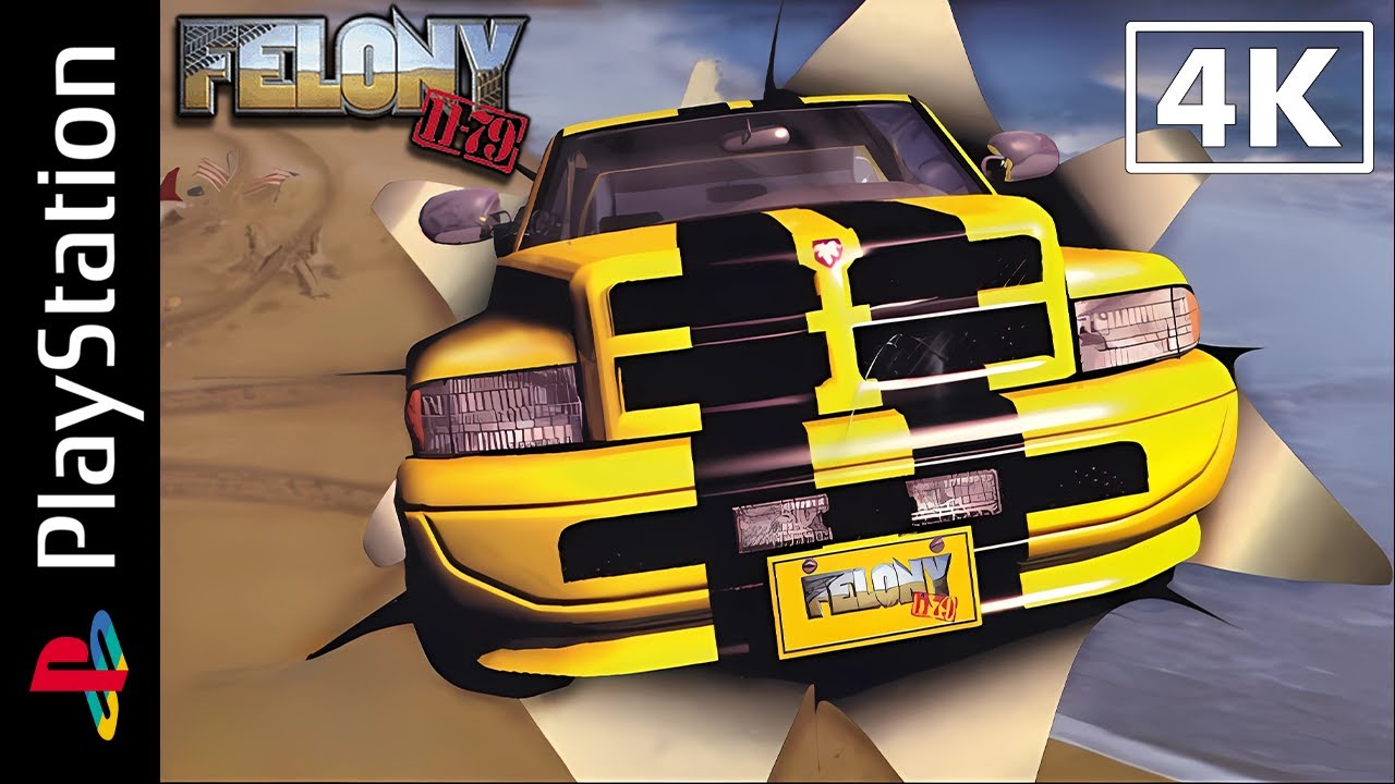 Felony 11-79 (PS1) Playthrough [4K]