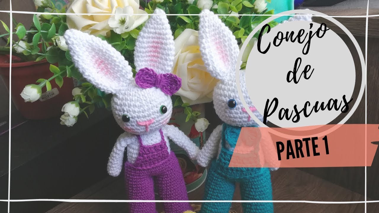 Conejito de  Pascua | PARTE 1 - Cabeza y Orejas
