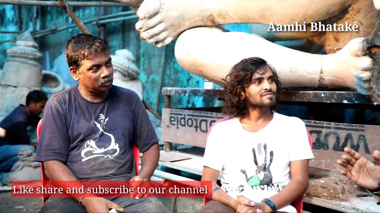 Aamhi Bhatake presents Great Bhet Episode16 with famous murtikar Aakash Tirmal and Santosh Jamkhandi