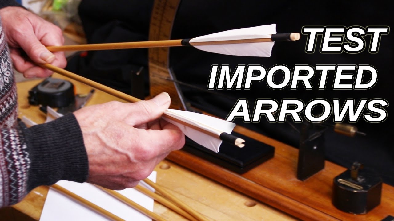Review chinese arrows ebayTesting wooden Longbow arrows from China, mass produced