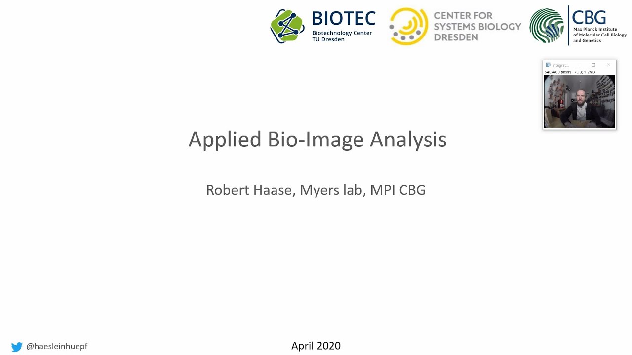 01a Introduction to Bio-Image Analysis