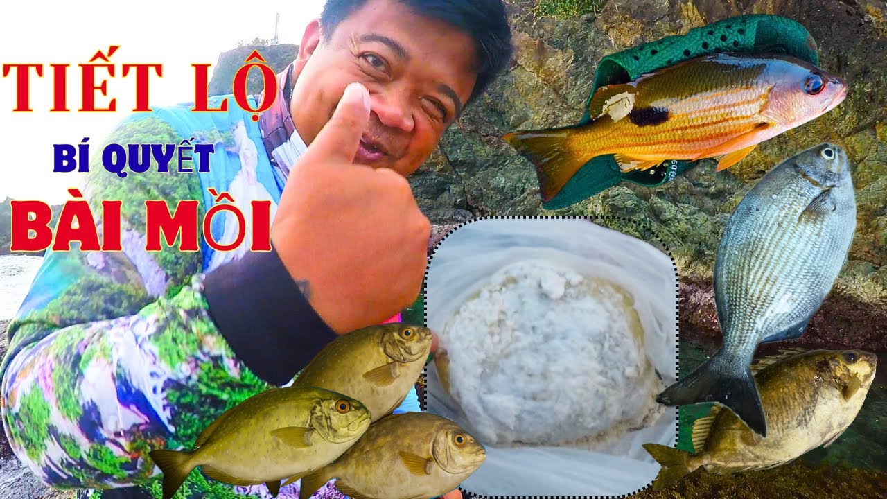 #1.Tiết Lộ Bí Quyết Pha Chế Mồi Câu Cá 