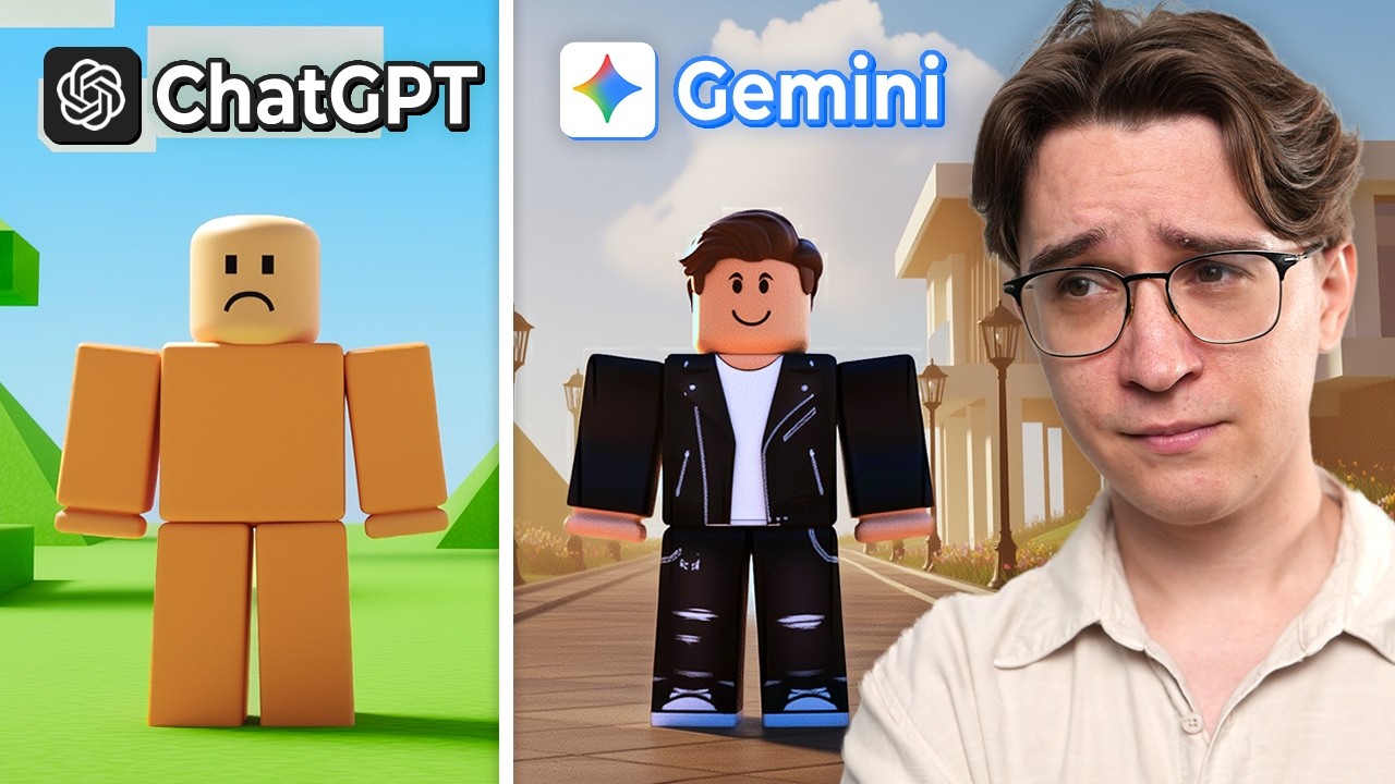 Chat GPT vs Gemini tworzą ROBLOX od PODSTAW 🏆