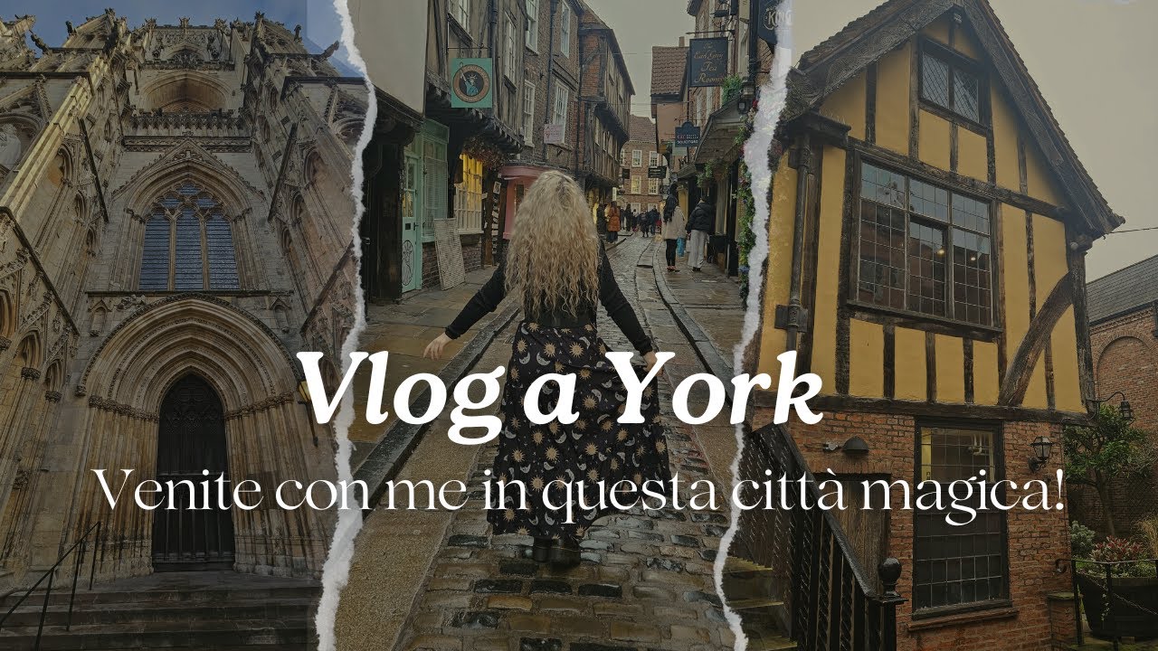 VLOG A YORK🏘🇬🇧Vi porto in viaggio con me!