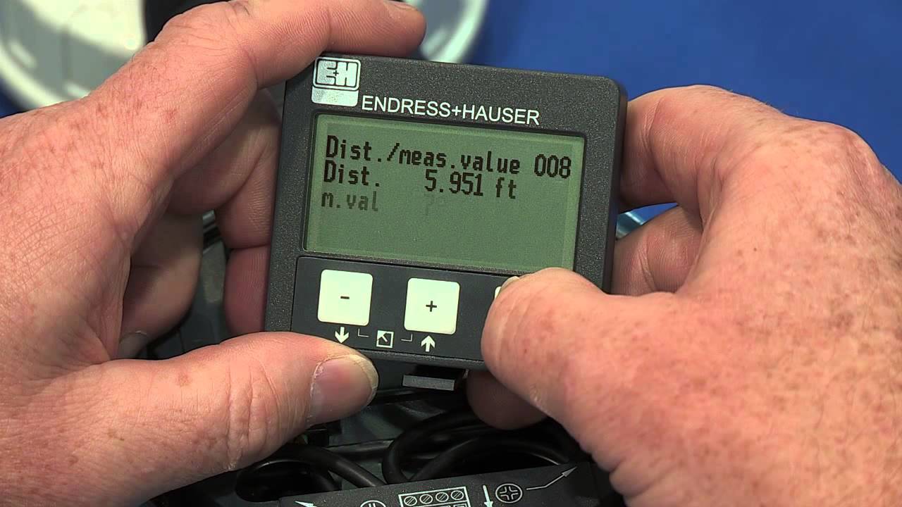 Prosonic M FMU40- Mapping with an unknown level
