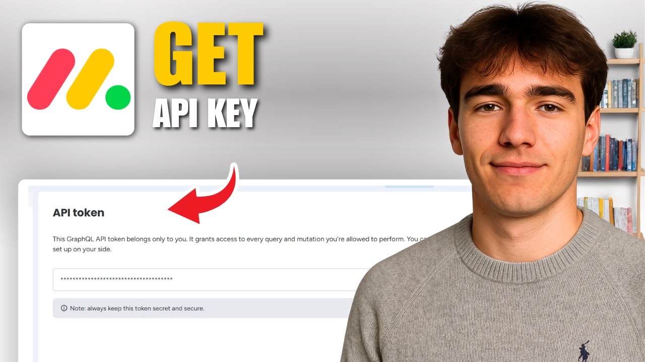 Как получить API-ключ Monday.com (Учебное пособие 2026 г.)